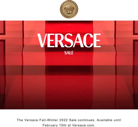 when does versace have sales|versace discount store.